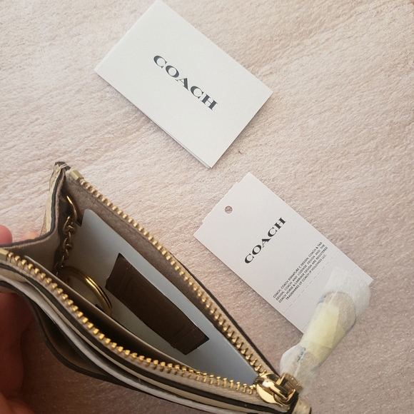 COACH  X Jean Michel Basquiat Mini Skinny ID Case NWT - Picture 4 of 7